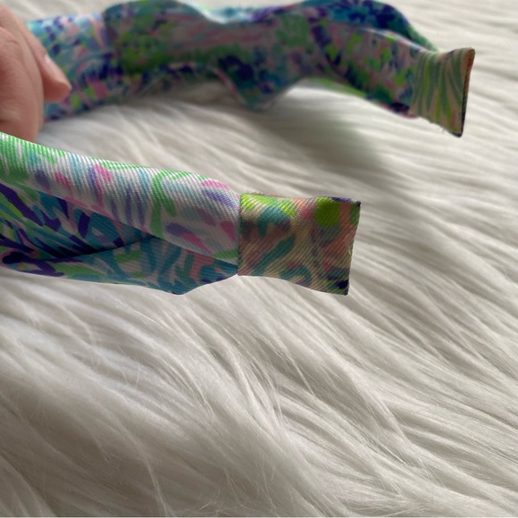 Lilly Pulitzer Top Knot Headband in Shell of a Party NWOT - Picture 7 of 8